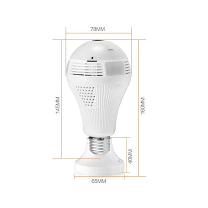 Panoramic Light Bulb Camera