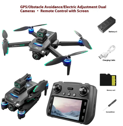 HD Camera Drone with GPS & Obstacle Avoidance