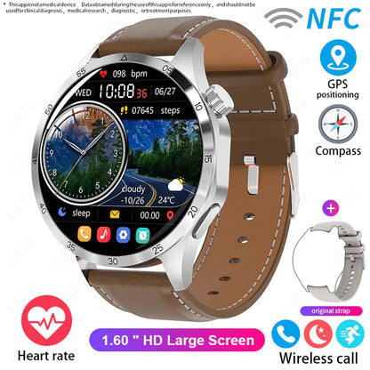 Waterproof Smart Sports Watch with Bluetooth Calling