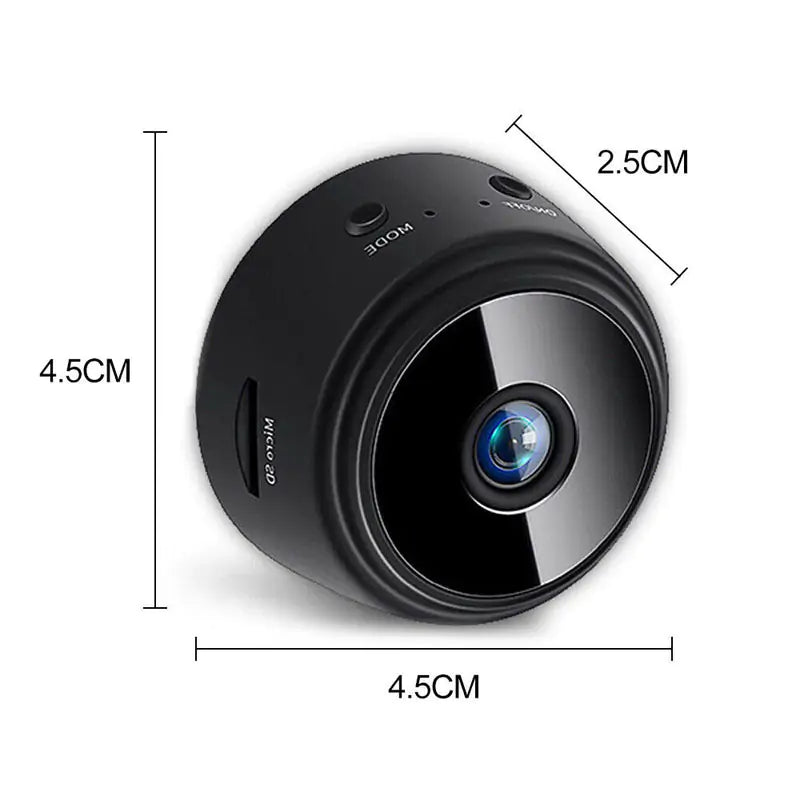 A9 Mini WiFi Camera: 1080p HD Night Vision Recorder