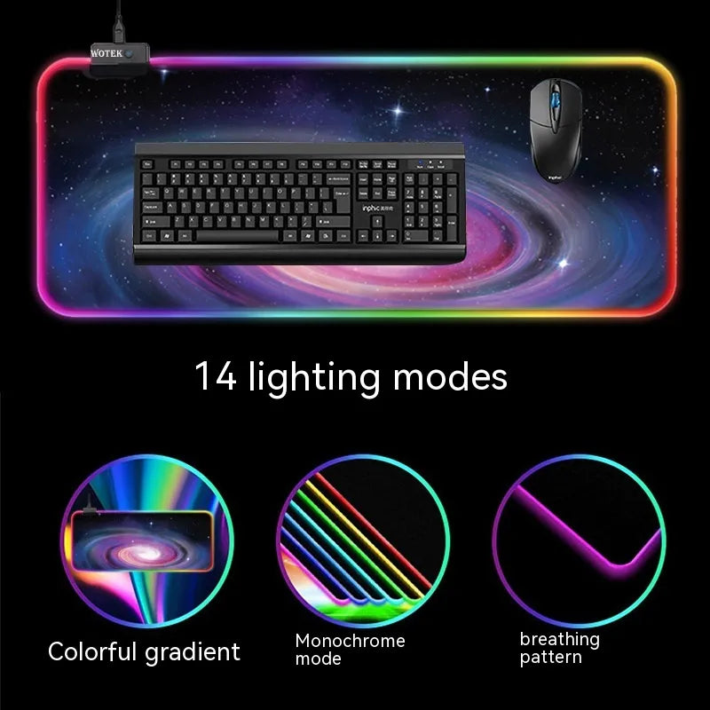 Oversized Luminous Mouse Pad