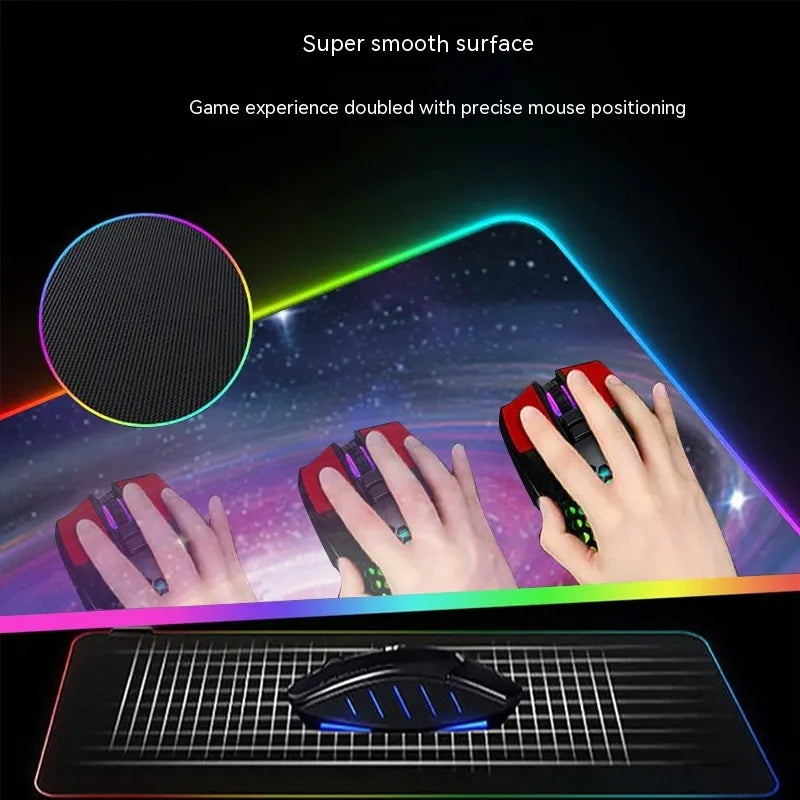 Oversized Luminous Mouse Pad