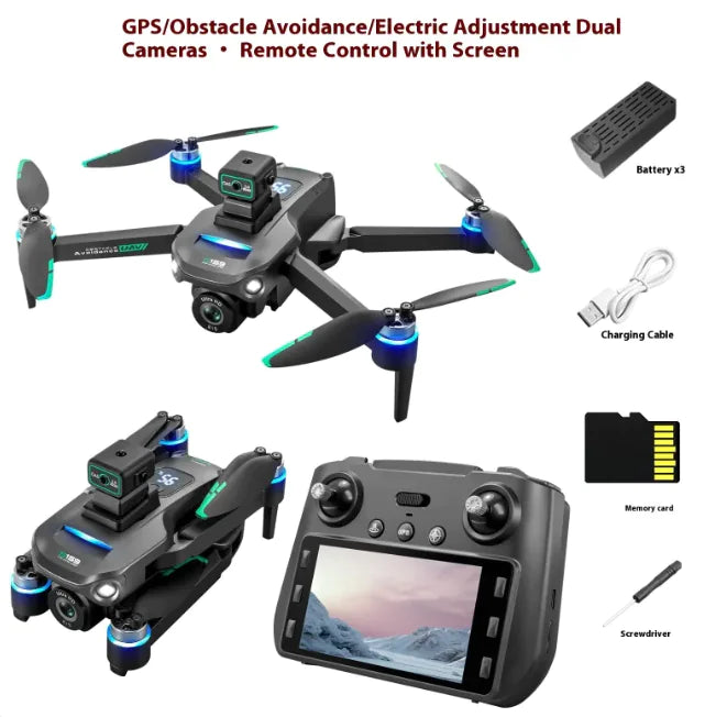 HD Camera Drone with GPS & Obstacle Avoidance